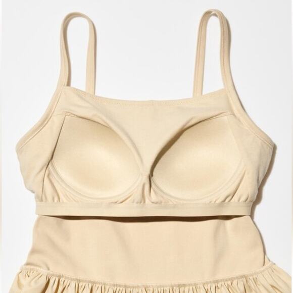 UNIQLO Combination Bra Camisole Dress Blue Size Medium - Picture 6 of 11